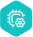 Automated Workflow icon - Built-in workflows, notifications, and document management