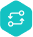 Centralized Business icon - Single governed hub with unified access control