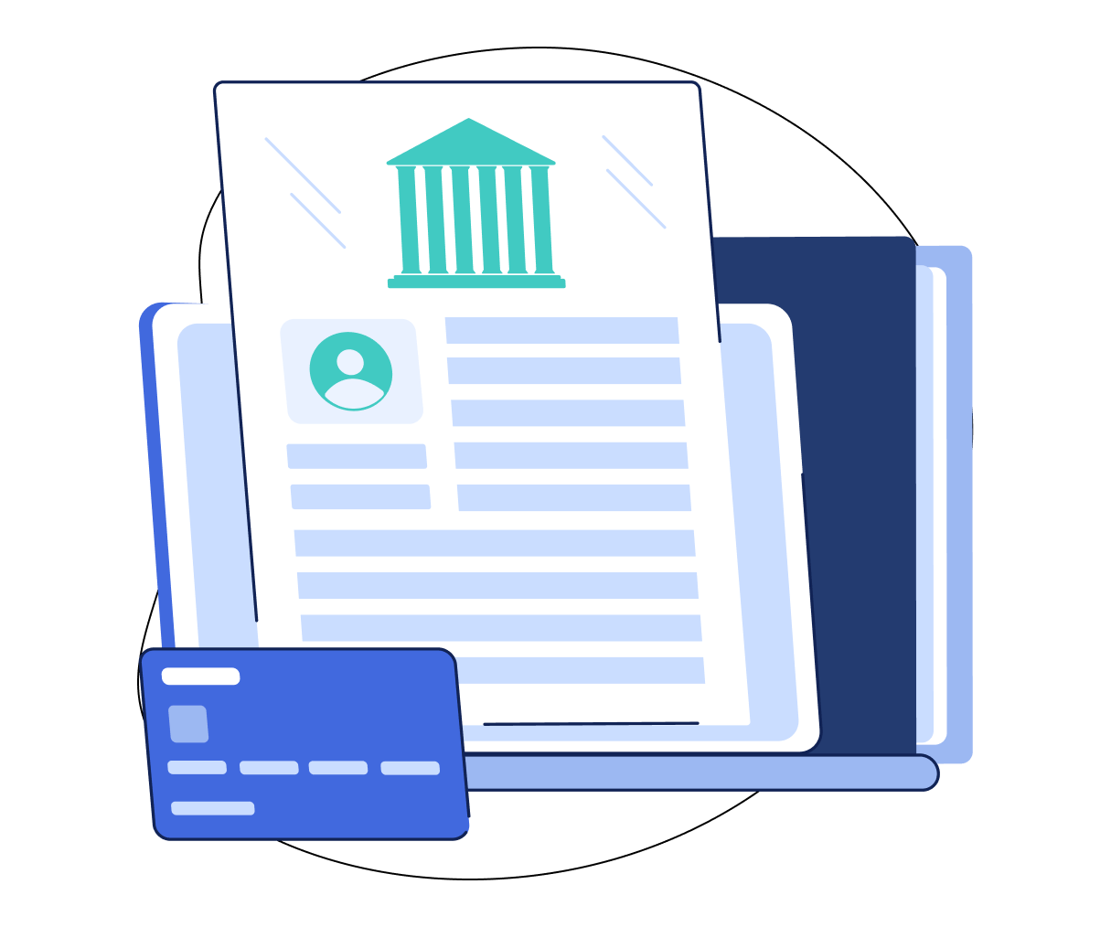 Open Banking Admin Portal Illustration