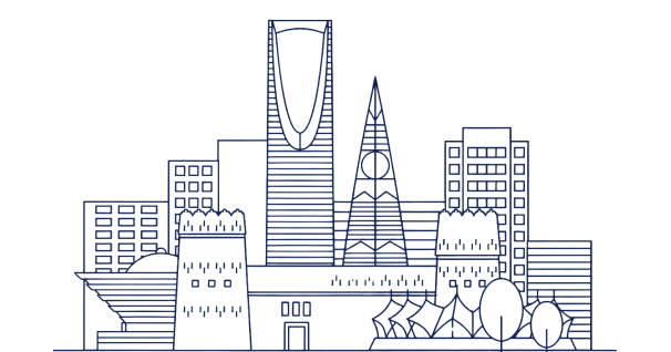 KSA skyline